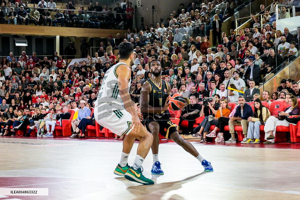 Euroleague Round 8 - AS Monaco v Panathinaikos