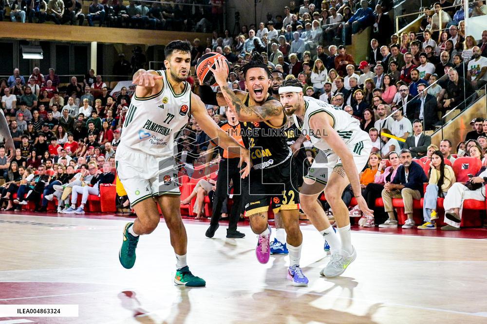 Euroleague Round 8 - AS Monaco v Panathinaikos