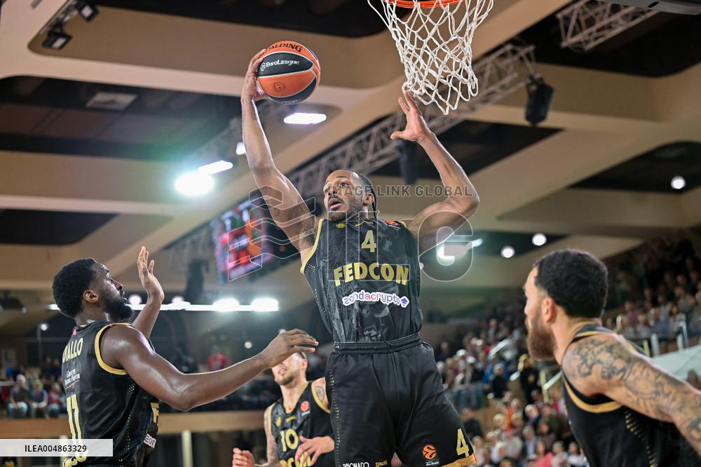 Euroleague Round 8 - AS Monaco v Panathinaikos