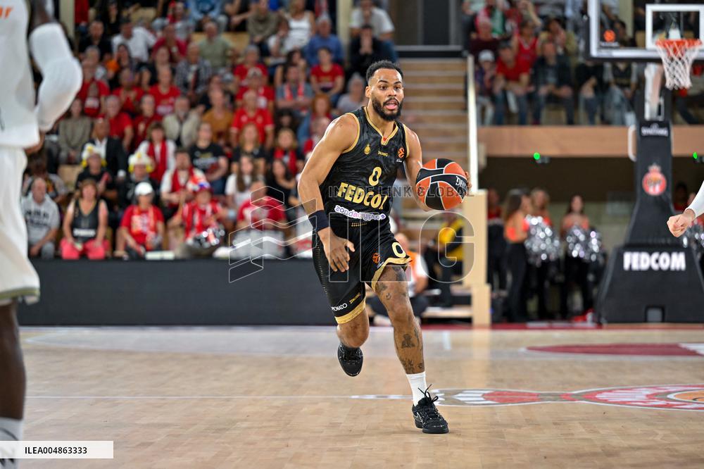 Euroleague Round 8 - AS Monaco v Panathinaikos