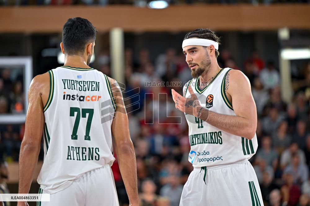 Euroleague Round 8 - AS Monaco v Panathinaikos