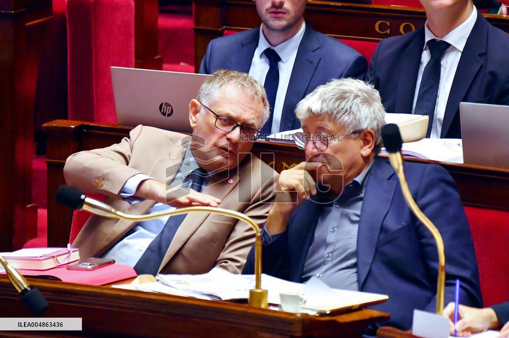 Parliamentary Debate On The 2026 Budget - Paris