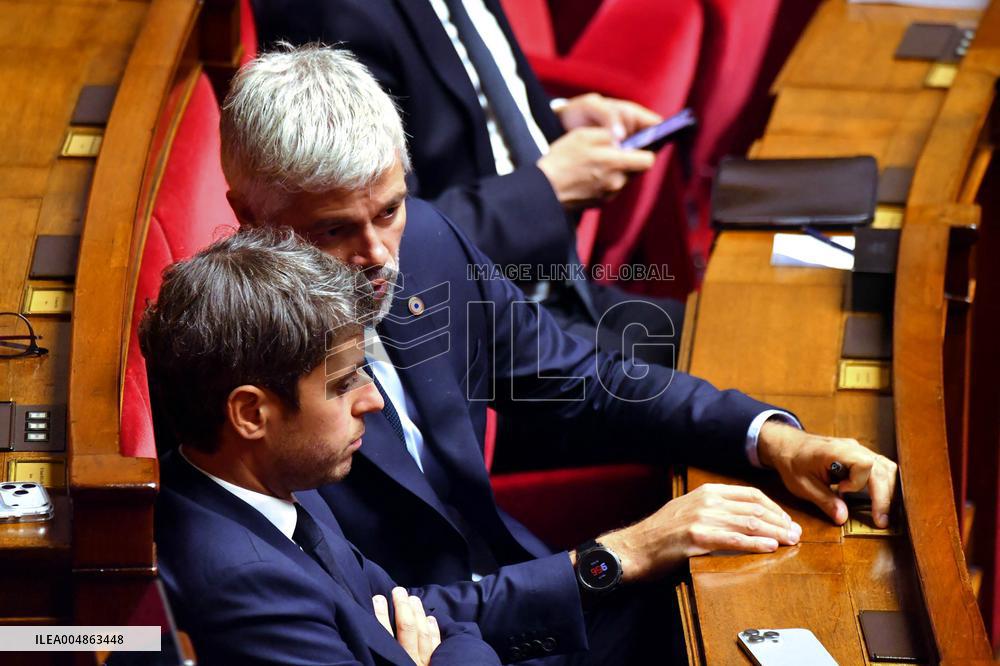 Parliamentary Debate On The 2026 Budget - Paris