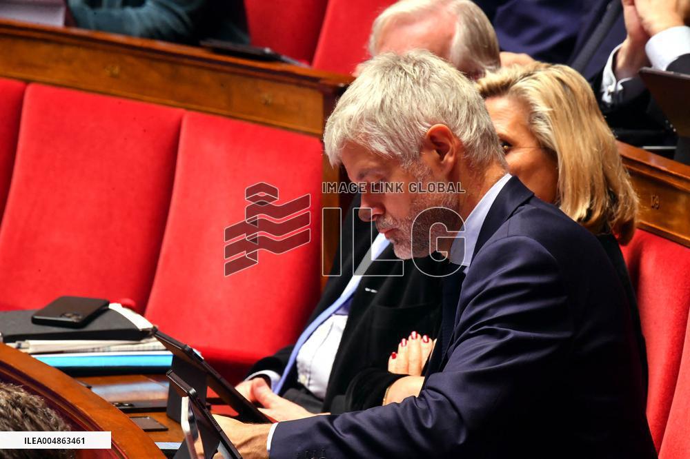 Parliamentary Debate On The 2026 Budget - Paris