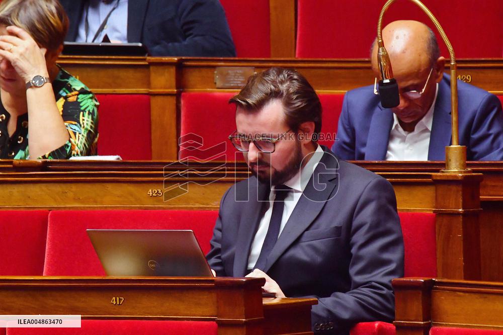 Parliamentary Debate On The 2026 Budget - Paris