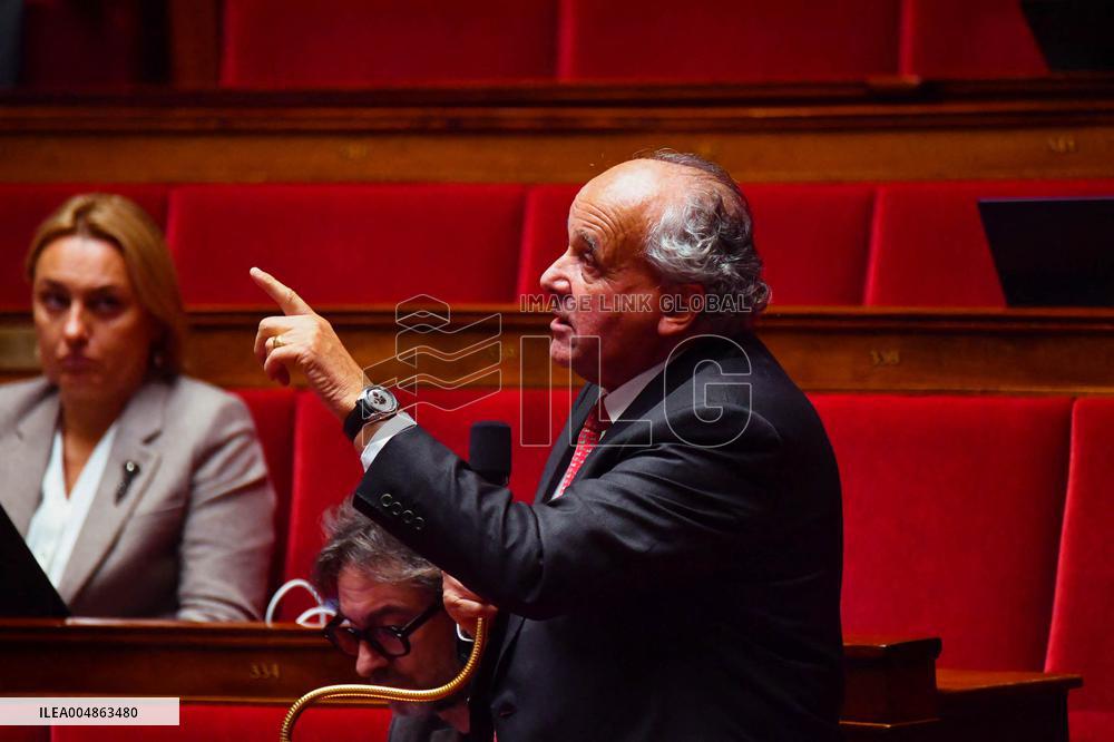 Parliamentary Debate On The 2026 Budget - Paris