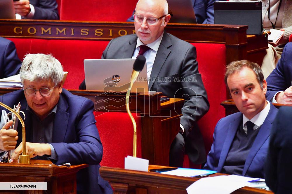 Parliamentary Debate On The 2026 Budget - Paris