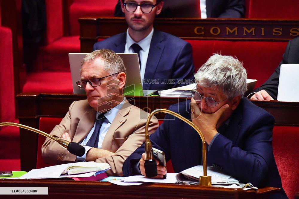 Parliamentary Debate On The 2026 Budget - Paris