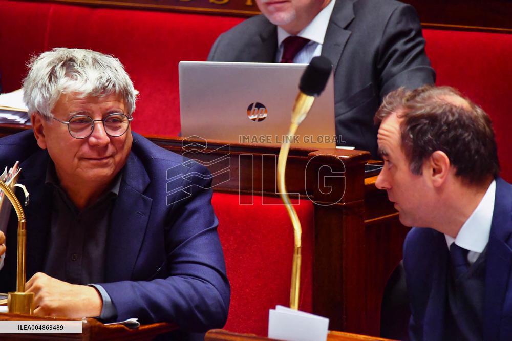 Parliamentary Debate On The 2026 Budget - Paris