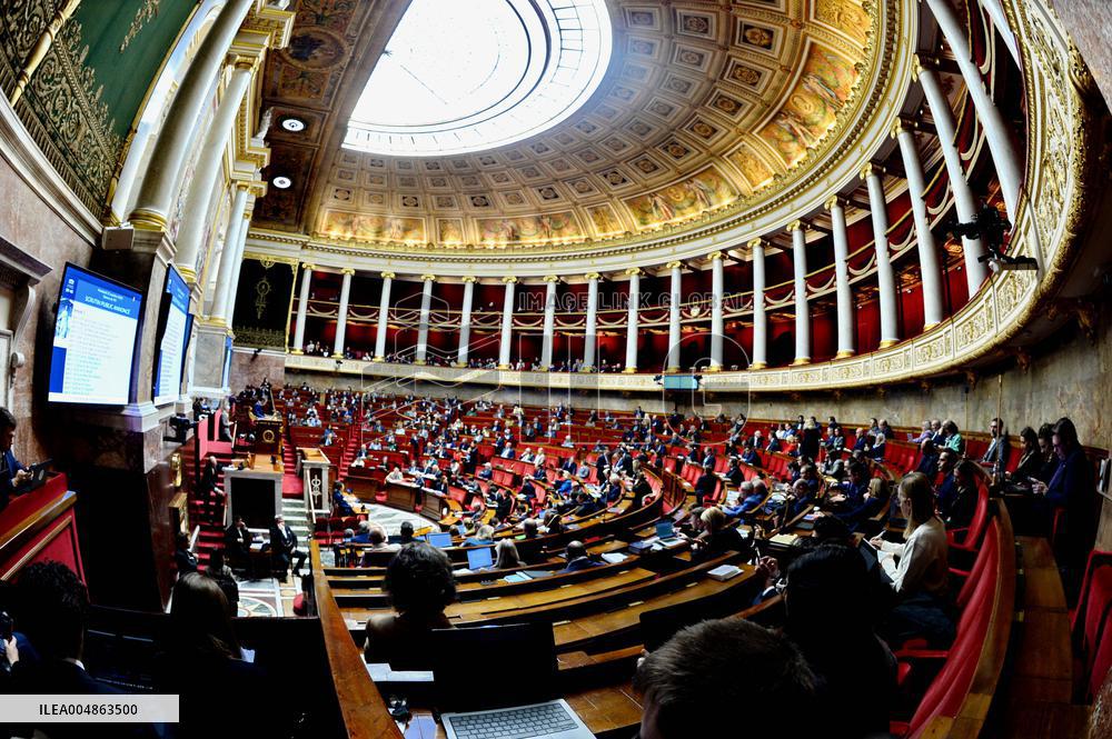 Parliamentary Debate On The 2026 Budget - Paris