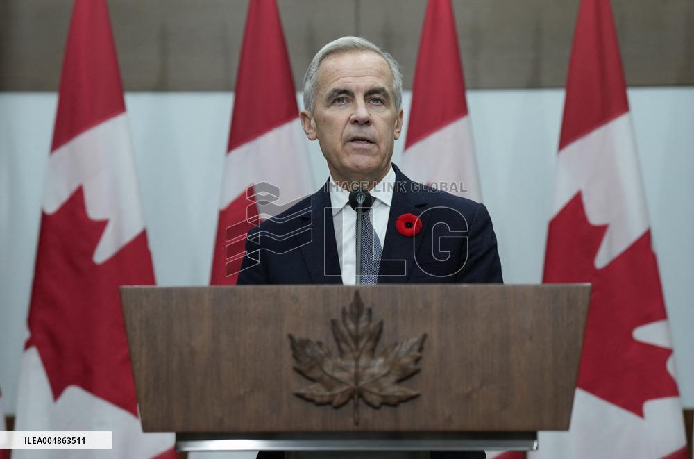 Mark Carney At Apec Summit Press Conference - Gyeongju
