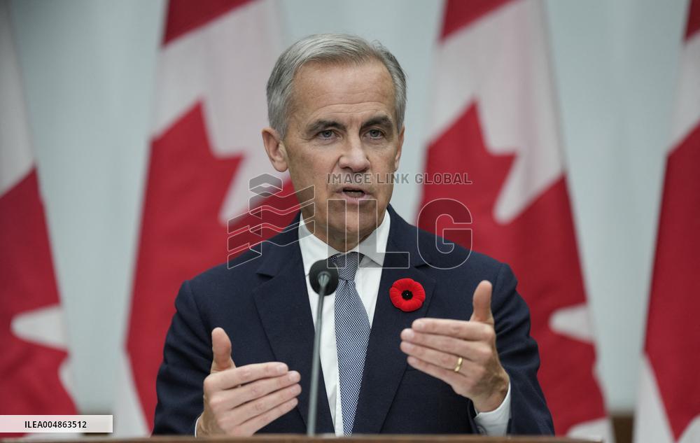 Mark Carney At Apec Summit Press Conference - Gyeongju