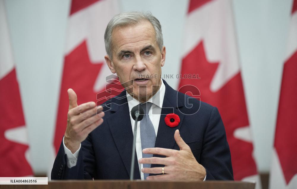 Mark Carney At Apec Summit Press Conference - Gyeongju