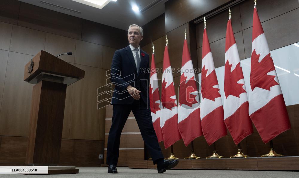 Mark Carney At Apec Summit Press Conference - Gyeongju