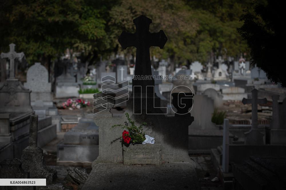 All Saints Day at the Almudena Cemetery - Spain