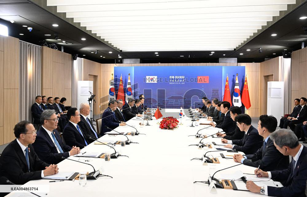 Lee Jae Myung And Xi Jinping Bilateral Meeting - Gyeongju