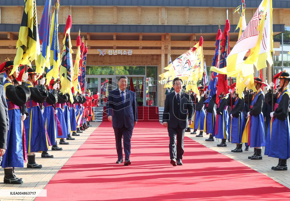 Lee Jae Myung And Xi Jinping Bilateral Meeting - Gyeongju