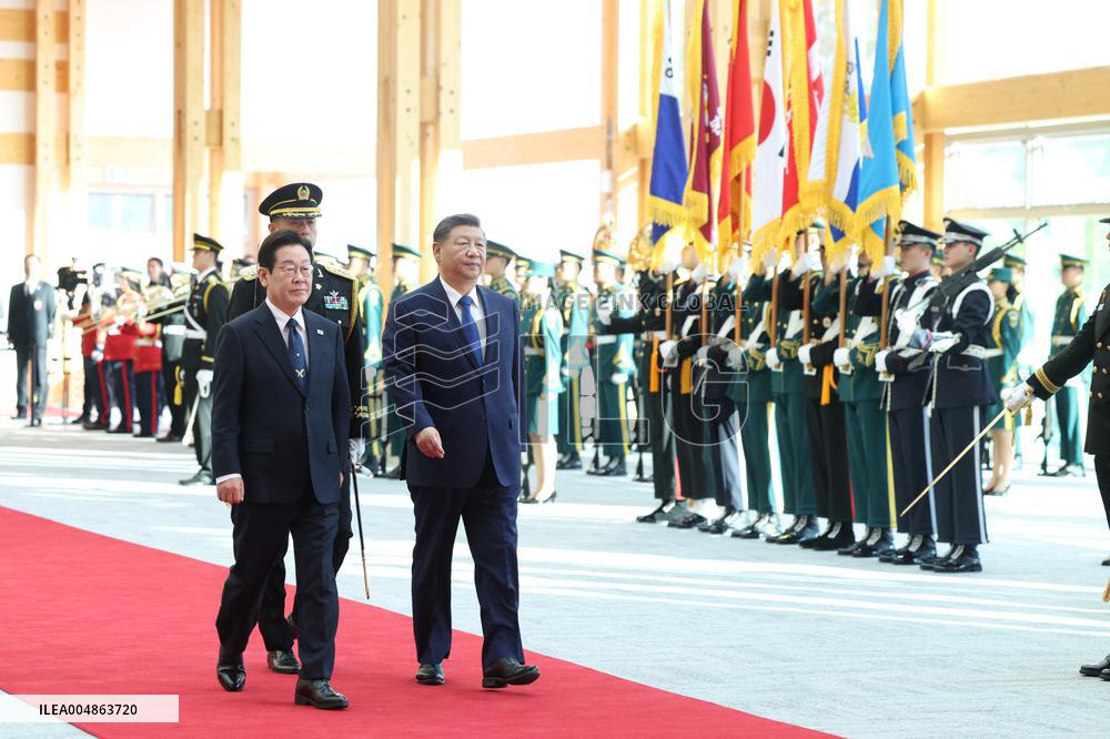 Lee Jae Myung And Xi Jinping Bilateral Meeting - Gyeongju