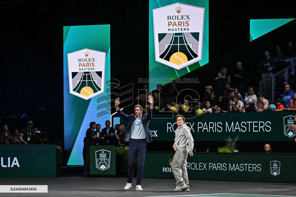 Farewell ceremony for Nicolas Mahut at Rolex Paris Masters 2025 in Paris FA
