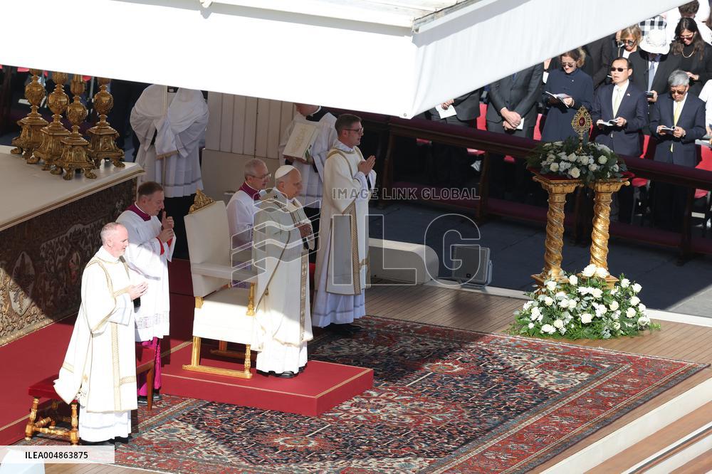 Pope Leo XIV Presides Mass - Rome