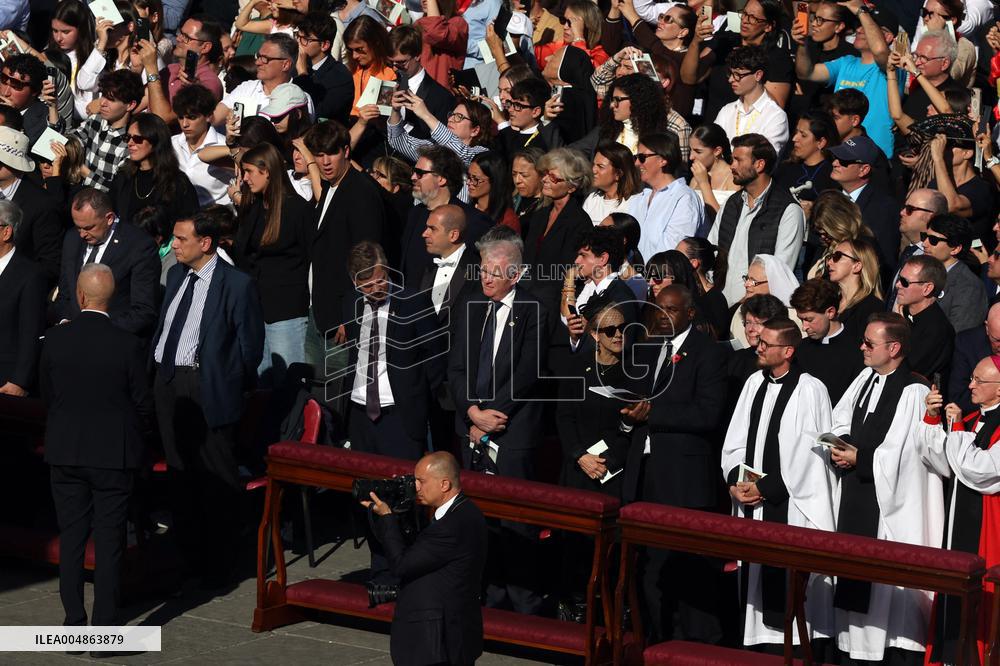 Pope Leo XIV Presides Mass - Rome