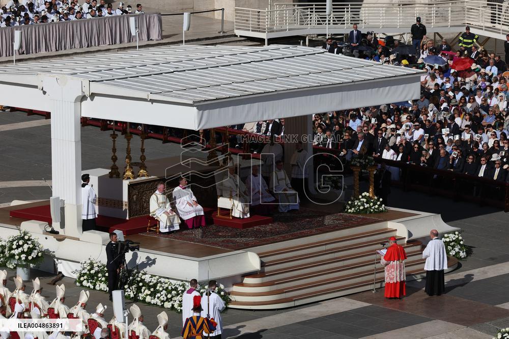 Pope Leo XIV Presides Mass - Rome