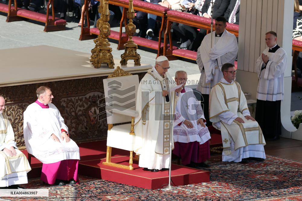 Pope Leo XIV Presides Mass - Rome