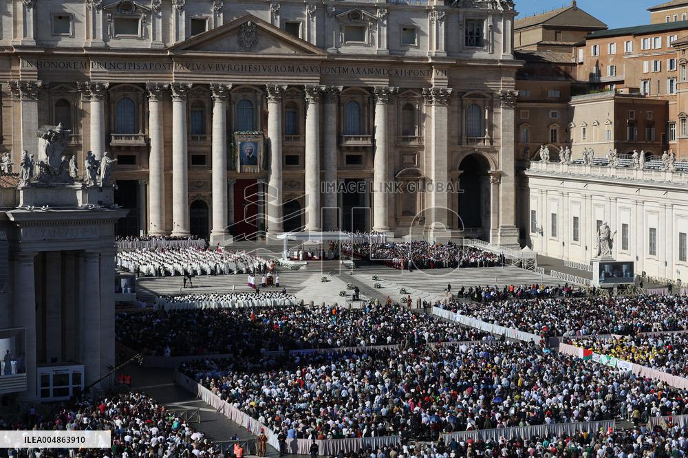 Pope Leo XIV Presides Mass - Rome