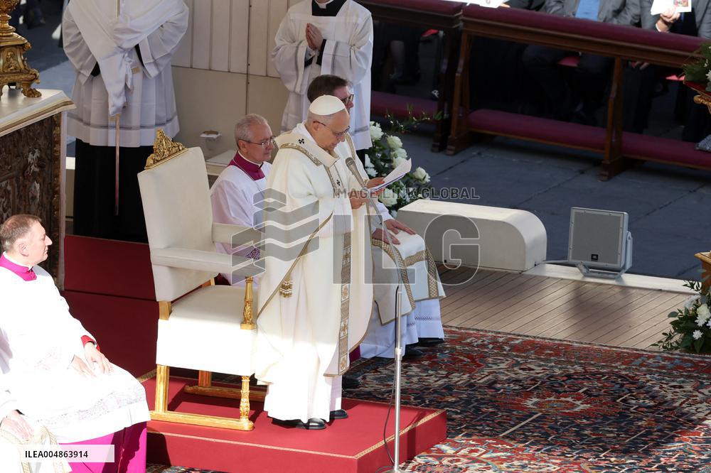 Pope Leo XIV Presides Mass - Rome