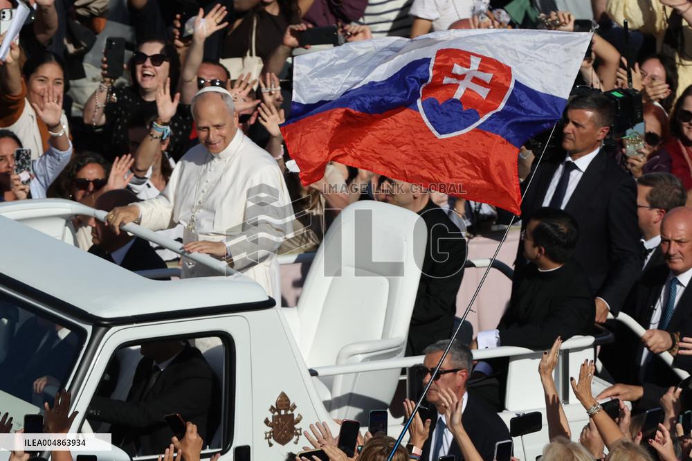Pope Leo XIV Presides Mass - Rome
