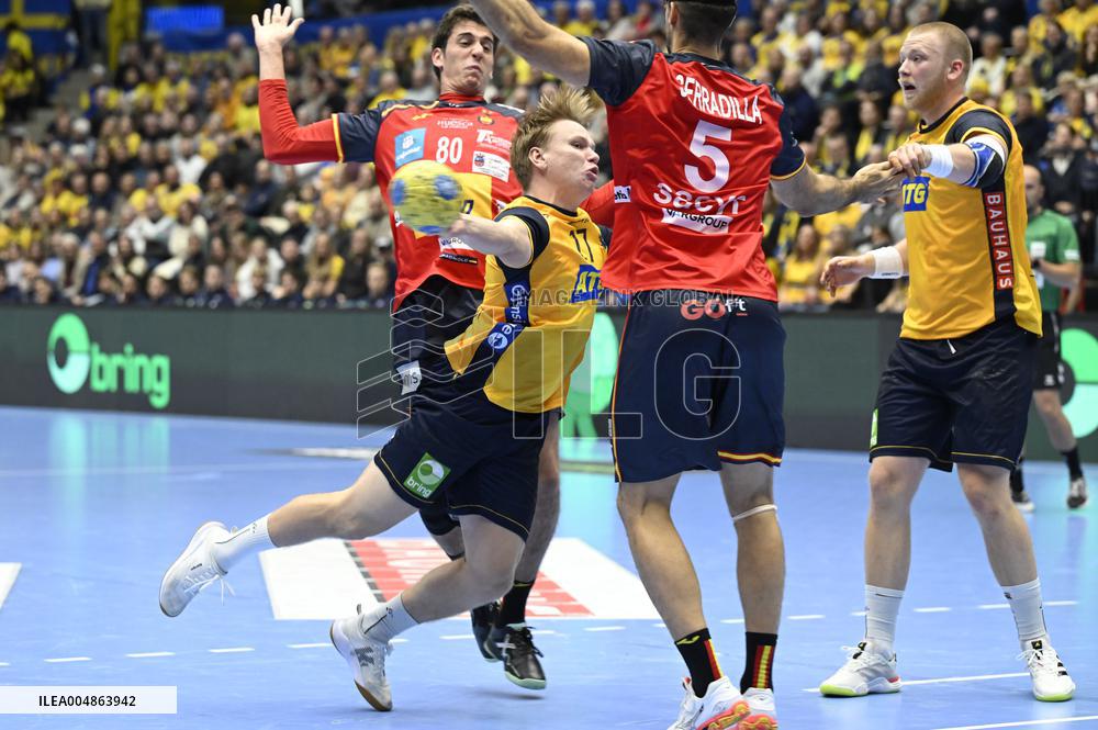 HANDBALL SWEDEN-SPAIN