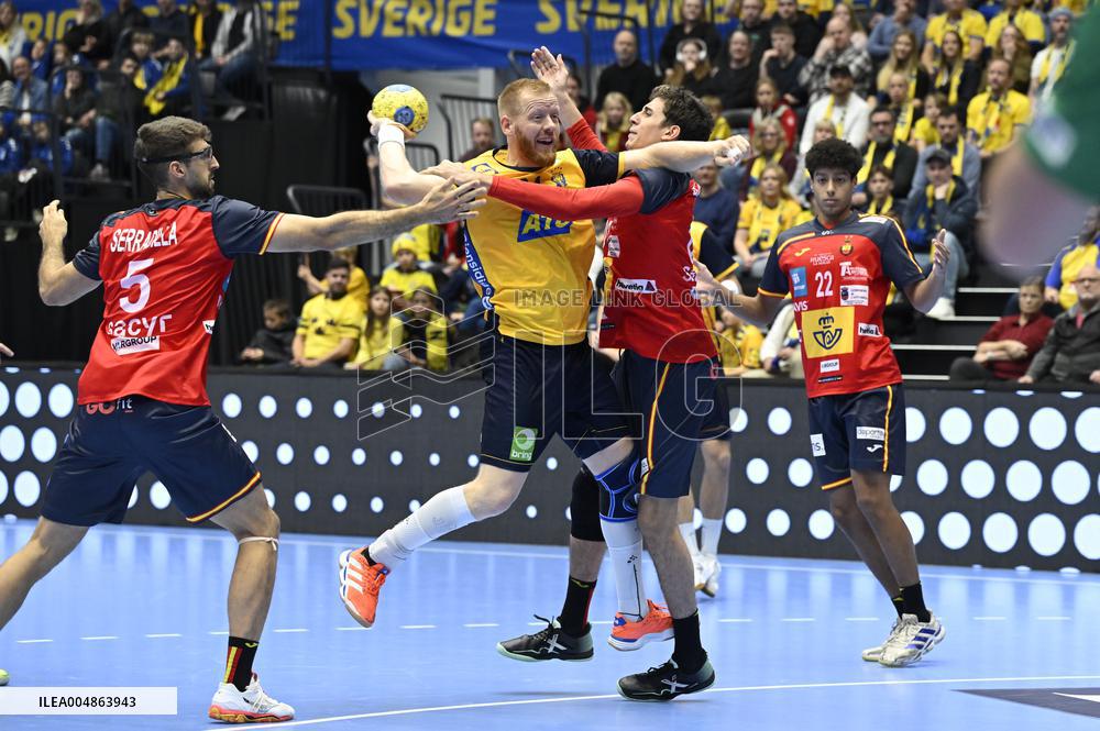 HANDBALL SWEDEN-SPAIN