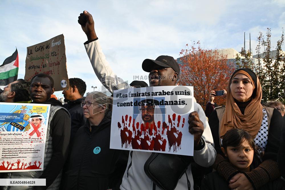 Protest Against Sudan War - Paris