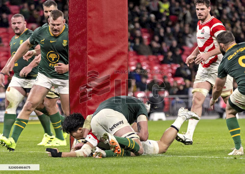 Rugby: Japan vs. South Africa