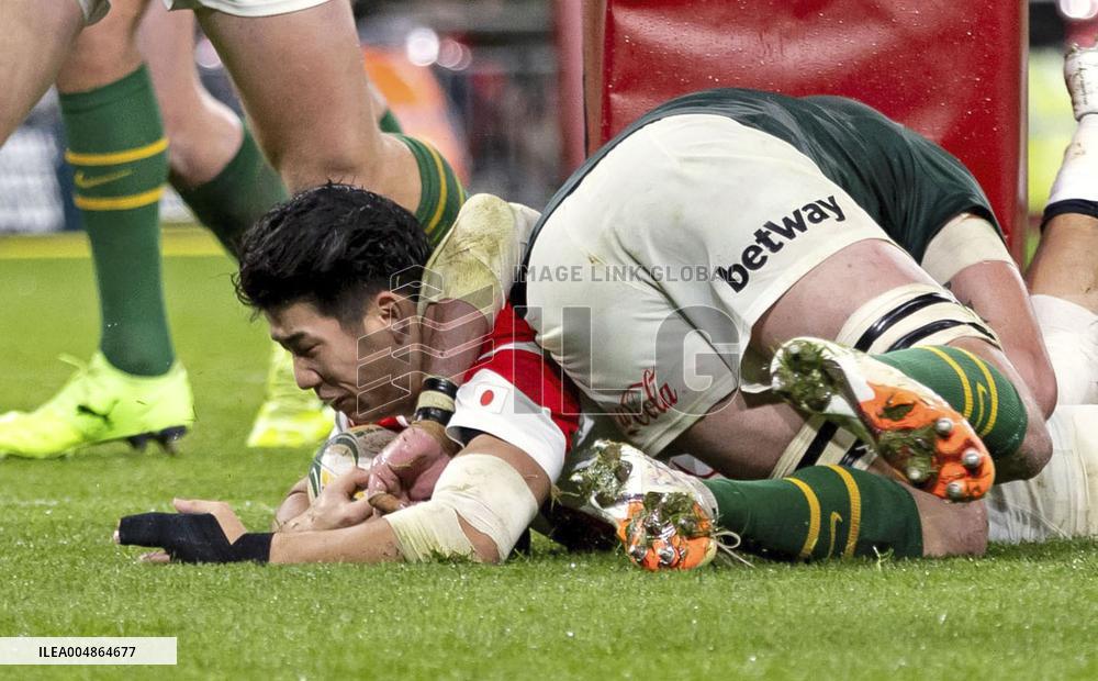 Rugby: Japan vs. South Africa