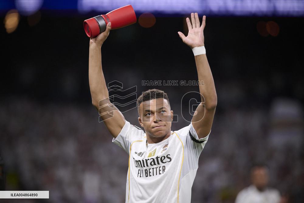 Kylian Mbappe At Real Madrid Cf V Valencia CF- Madrid