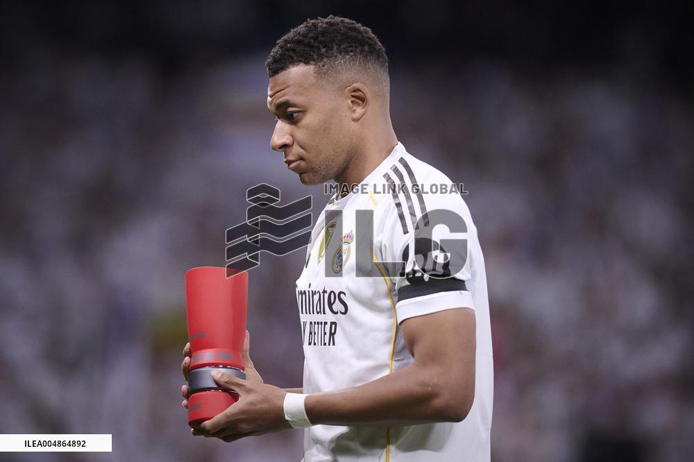 Kylian Mbappe At Real Madrid Cf V Valencia CF- Madrid