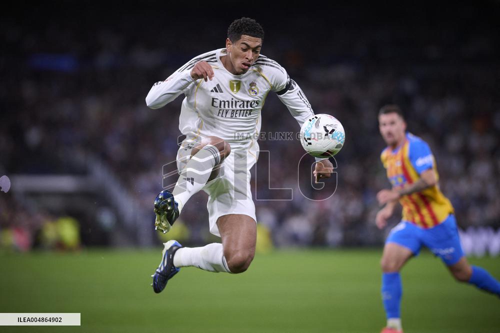 Kylian Mbappe At Real Madrid Cf V Valencia CF- Madrid