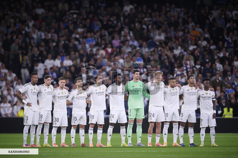 Kylian Mbappe At Real Madrid Cf V Valencia CF- Madrid