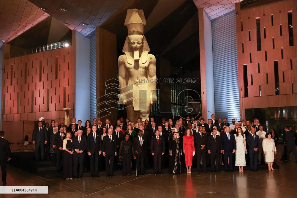 King Felipe Inaugurates The Grand Egyptian Museum - Egypt