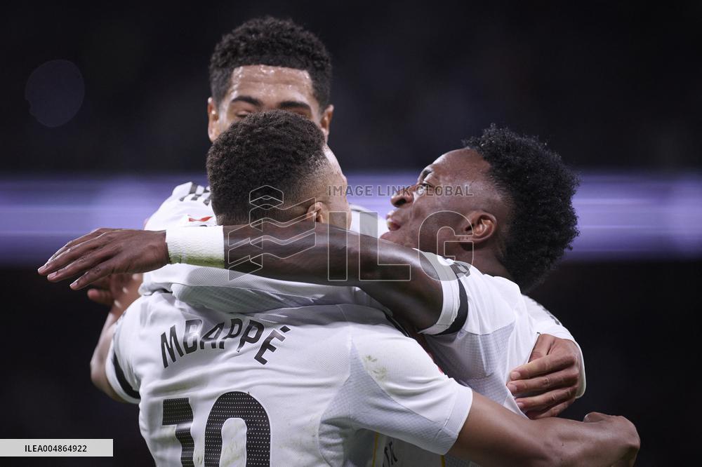 Kylian Mbappe At Real Madrid Cf V Valencia CF- Madrid