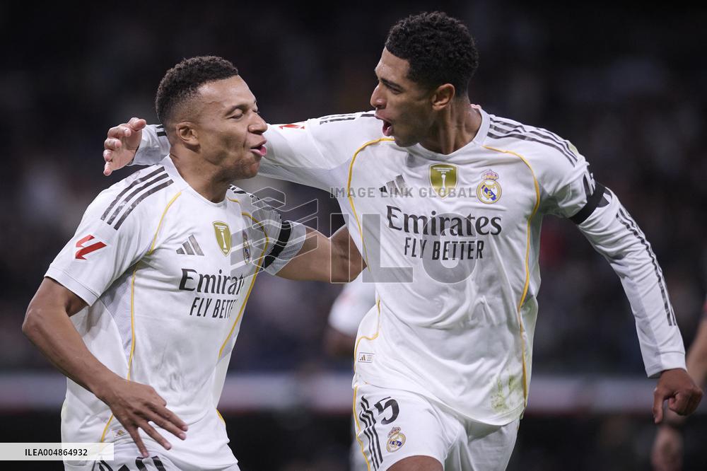 Kylian Mbappe At Real Madrid Cf V Valencia CF- Madrid