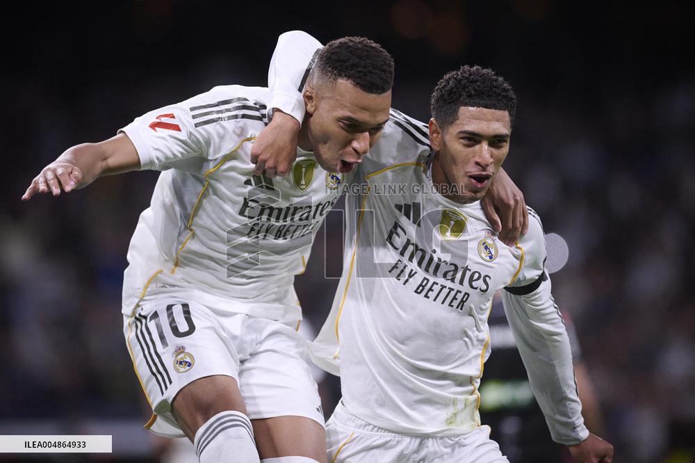 Kylian Mbappe At Real Madrid Cf V Valencia CF- Madrid