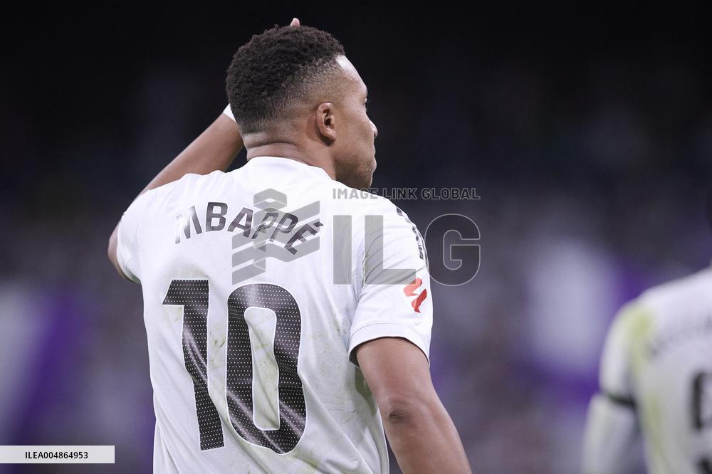 Kylian Mbappe At Real Madrid Cf V Valencia CF- Madrid