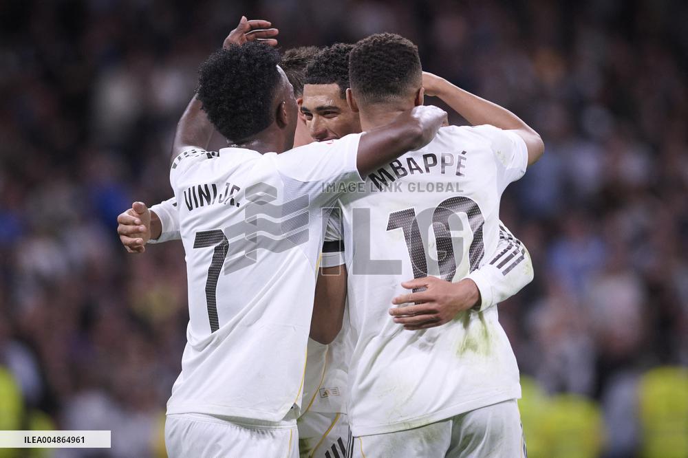Kylian Mbappe At Real Madrid Cf V Valencia CF- Madrid