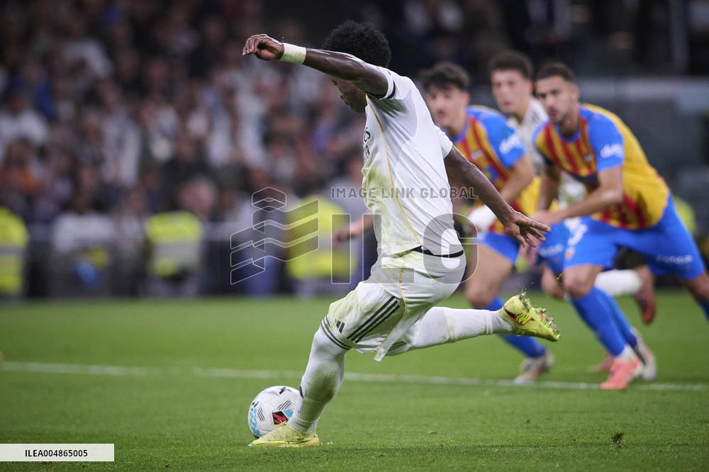 Kylian Mbappe At Real Madrid Cf V Valencia CF- Madrid