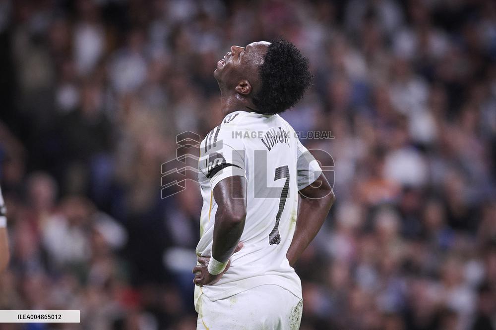 Kylian Mbappe At Real Madrid Cf V Valencia CF- Madrid