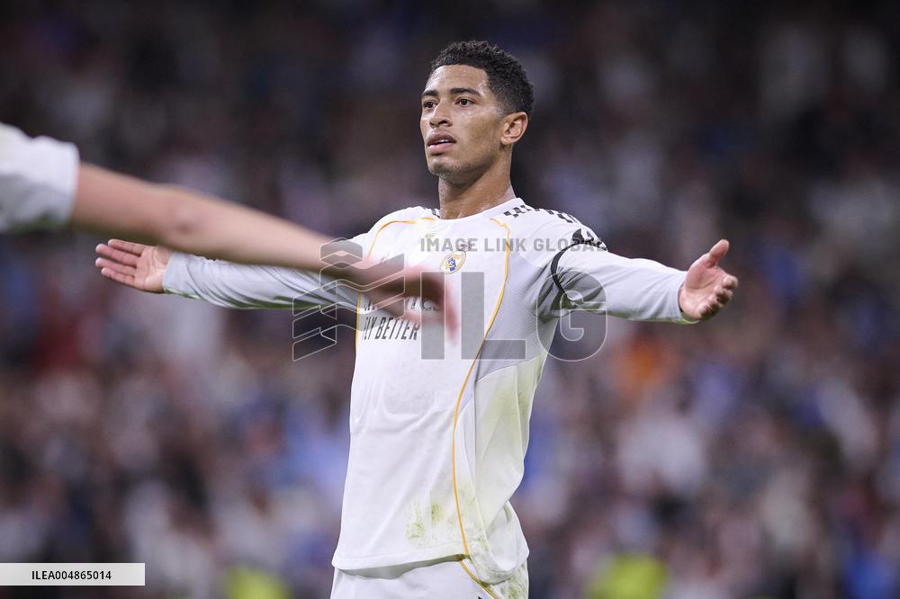 Kylian Mbappe At Real Madrid Cf V Valencia CF- Madrid