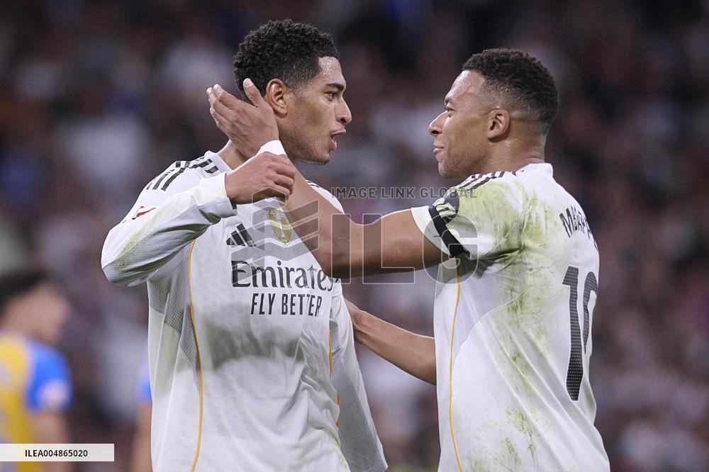 Kylian Mbappe At Real Madrid Cf V Valencia CF- Madrid