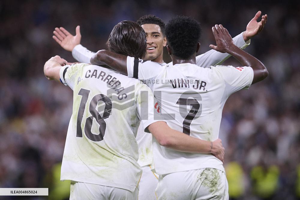 Kylian Mbappe At Real Madrid Cf V Valencia CF- Madrid